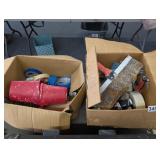 (2) BOXES OF TOOLS & SUPPLIES