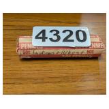 ROLL OF MIXED INDIAN HEAD AND WHEAT PENNIES