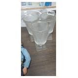 (3) VINTAGE GLASSES