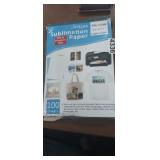 INKJET SUBLIMATION PAPER