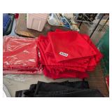 LOT OF RED NAPKINS
