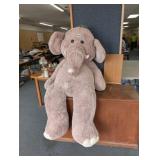 LARGE PLUSH ELEPHANT