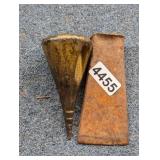 ANTIQUE WOOD SPLITTERS