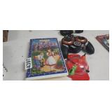 HEIDI VHS TAPE, HUNGRY HIPPO GAME, & CONTROLLER