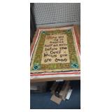 OLD IRISH TOAST ON LINEN, MADE IN IRELAND