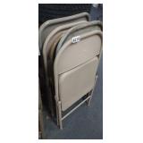 (5) FOLDING CHAIRS