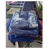 LOT OF BLUE LINENS