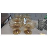(6) CHAMPAGNE COUPE GLASSES
