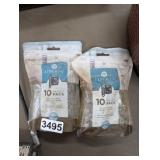 (2) 10 PACK SELF CLOSING OVERLAY HINGES