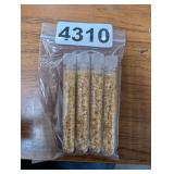 (4) TUBES OF GOLD FLAKE