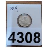 1964 ROOSEVELT DIME
