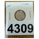 1920 CUBAN CENTAVO