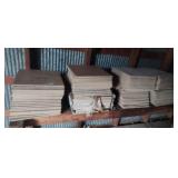 (4) STAKES OF FLOOR TILE