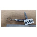 MHS CUTLERY, HAND CRAFTED KEYCHAIN KNIFE