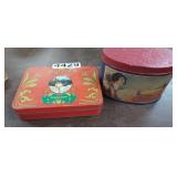 (2) COCA COLA TINS (1) WITH SCORE PADS