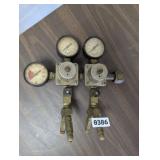 DUAL GAUGE PRESSURE REGULATER