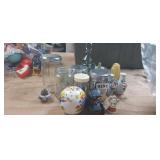 LOT OF GLASS, CERAMIC GOODIES
