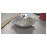 VINTAGE BURCOWARE ALUMINUM OVAL DISH