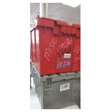 (2) STORAGE CONTAINERS