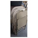 (5) FOLDING CHAIRS