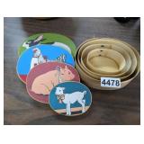 NESTING BOWLS WITH LIDS