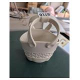 UNIQUE STONEWARE BASKET