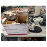 VINTAGE SUNBEAM MIXMASTER WITH ATTACHMENTS
