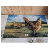 CHICKEN DOOR MAT