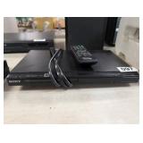 SONY DVD PLAYER WITH REMOTE