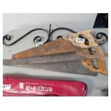 3 HAND SAWS