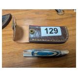 FOLDING POCKET KNIFE WITH CASE