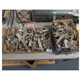 2 BOXES OF CABINET DOOR HINGES