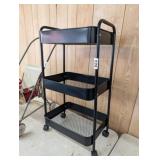 3 SHELF ROLLING CART