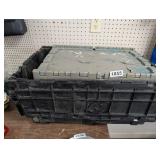 (2) FOLD IN LID TOTES