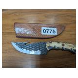 HOMEMADE KNIFE WITH SHEATH