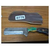 HOMEMADE KNIFE WITH SHEATH