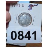 1943-D STEEL WAR PENNY