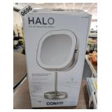 HALO LIGHTED MAGNIFYING MIRROR