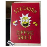 RICK AND MORTY WALL SIGN
