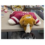 TEXAS AnM PILLOW/ MASCOT