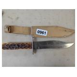 BOWIE KNIFE WITH SHEATH