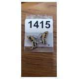 MONET BUTTERFLY PIN
