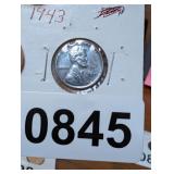 1943 STEEL WAR PENNY