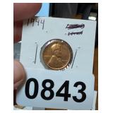1944 WAR WHEAT PENNY