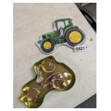JOHN DEERE TIN WITH JEWELRY