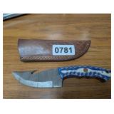 HOMEMADE KNIFE WITH SHEATH