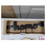 HOME WALL SIGN