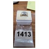 STERLING SILVER RING SIZE 7.5