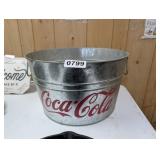 GALVANIZED COCA COLA BUCKET