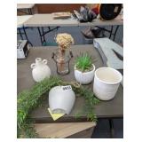 HANGING POTS AND DECOR